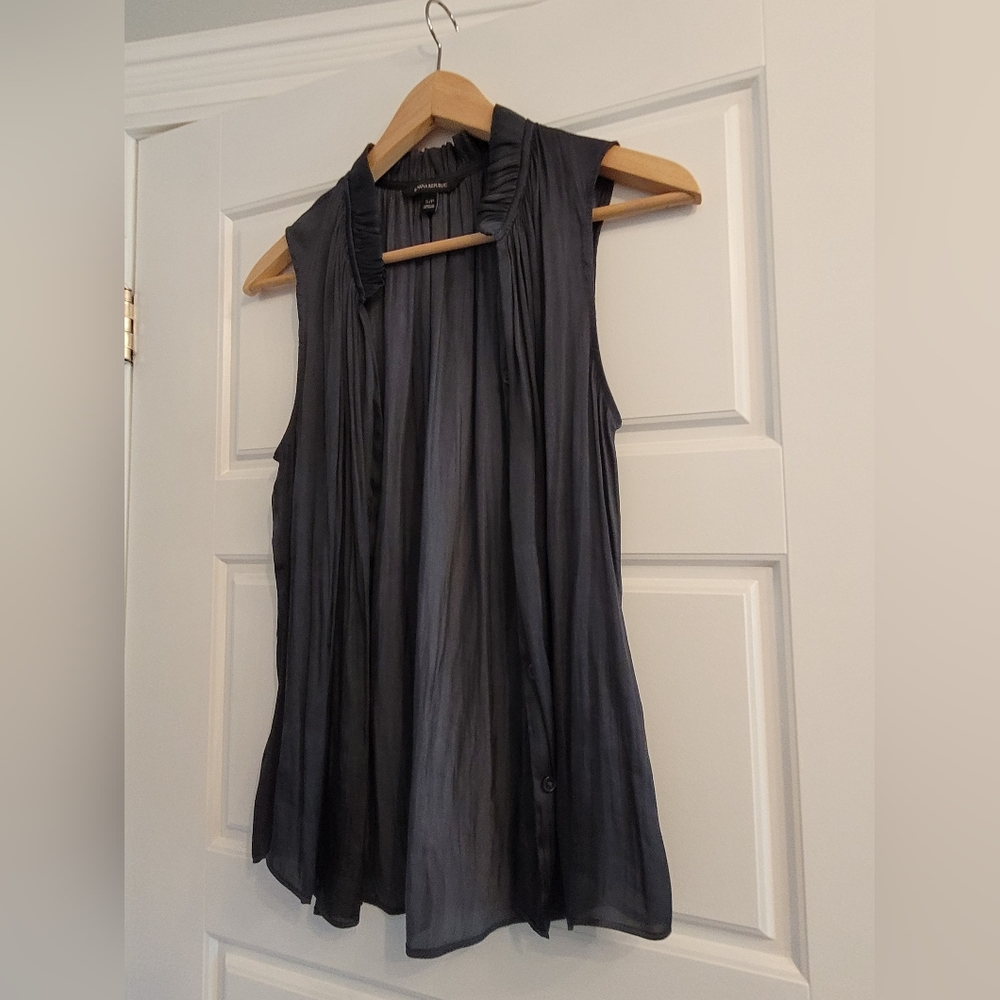 Banana Republic sleeveless blouse